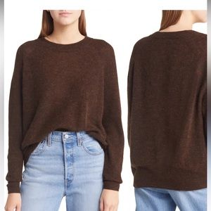 Madewell Elliston Crop Pullover Sweater